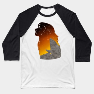 Lion king sunset Baseball T-Shirt